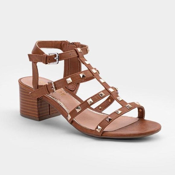 Rampage Shoes - Rampage | NWT Milty Gladiator Studded Sandal